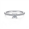 Gabriel & Co. Amata - Straight Diamond Engagement Ring Mounting