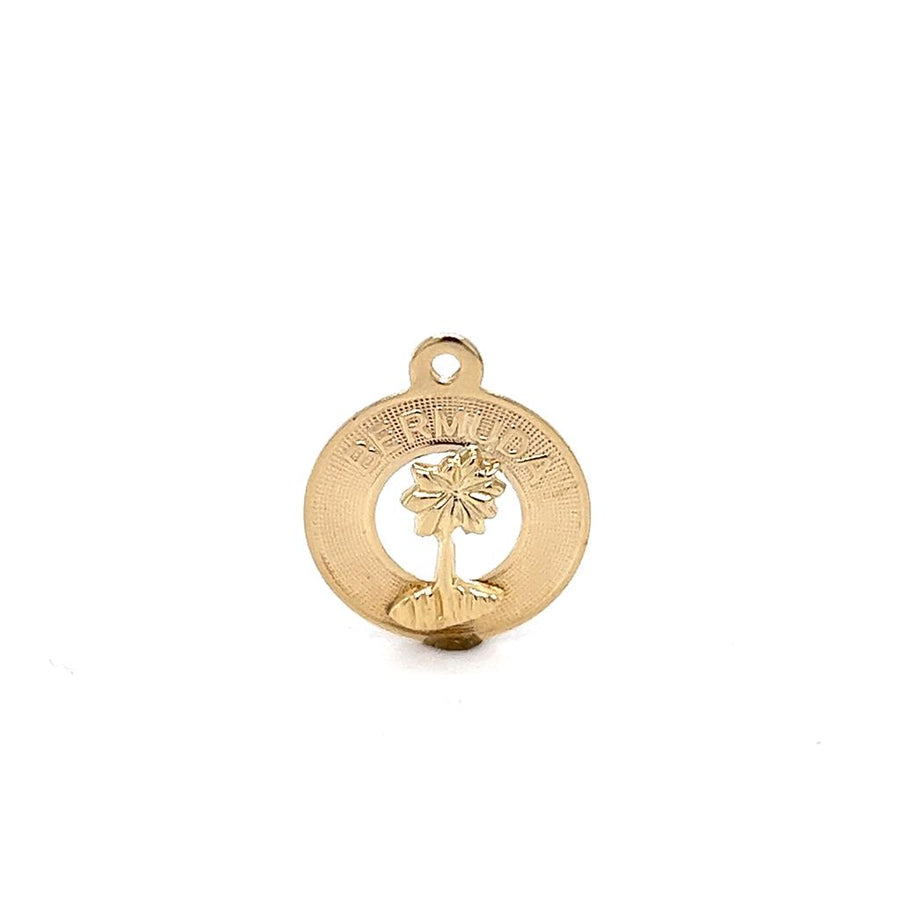 Yellow 14 Karat Bermuda Charm
