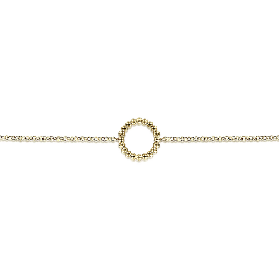 Gabriel & Co Open Bujukan Bead Circle Chain Bracelet