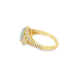 Opal 14 Karat Yellow Fashion Ring
