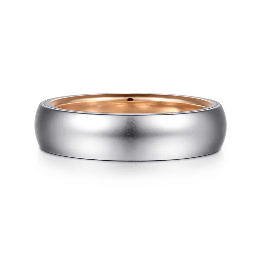 Gold Wedding Bands  -  Men'