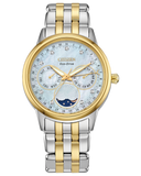 CITIZEN Eco-Drive Calendrier Ladies Watch Stainless Steel