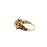 LeVian Opal, Brown and White Diamond Ring