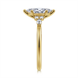 Gabriel & Co. Karat Accented Marquise Engagement Ring Mounting