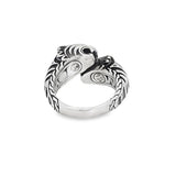 John Hardy Double Panther Head Ring