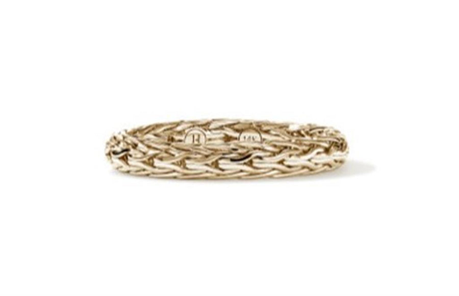 Yellow 14 Karat 3.5Mm Icon Gold Chain Ring John Hardy Jewelry Type: Fa