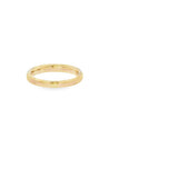 Lady's Yellow 14 Karat Half Anniversary Wedding/Anniversary Ring Size