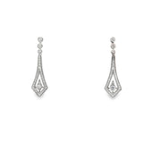 Art Deco Diamond Earrings