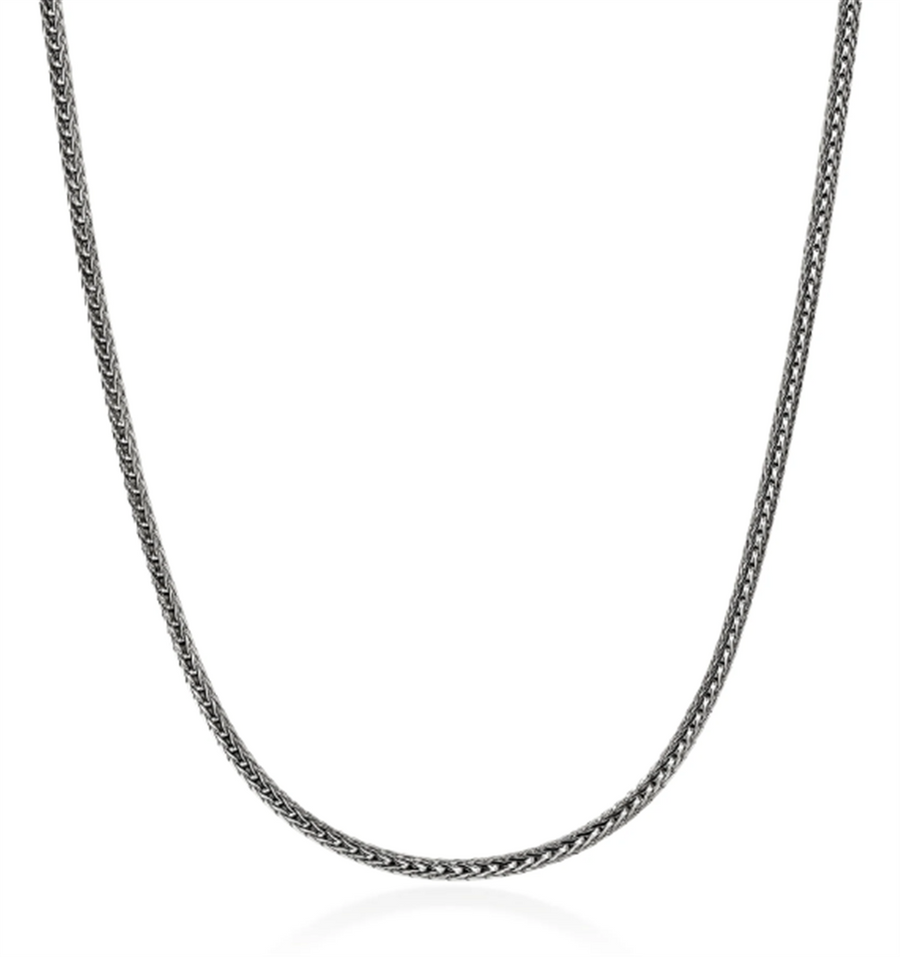 Sterling Silver Chains Icon 2.5mm Mini Necklace John Hardy, Length 22