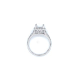 Lady's White 18 Karat Ring