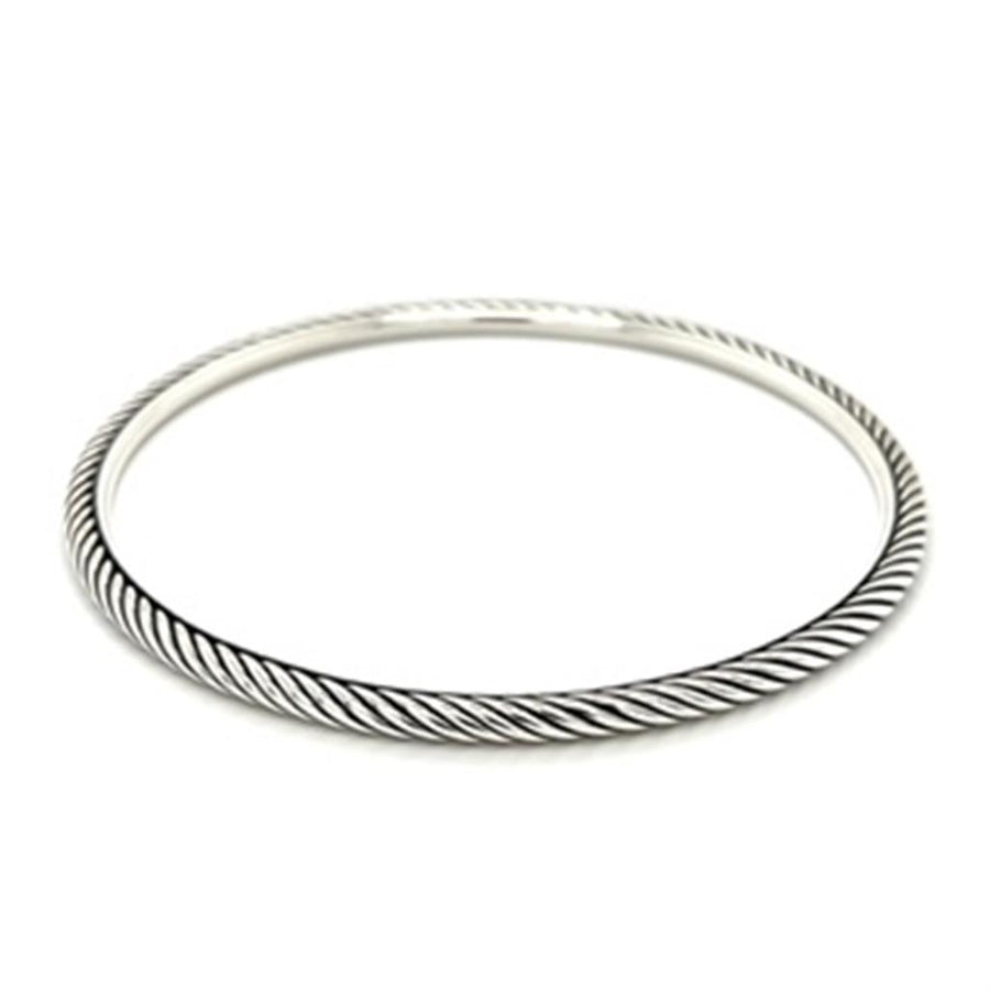 Estate David Yurman Silver Bangle