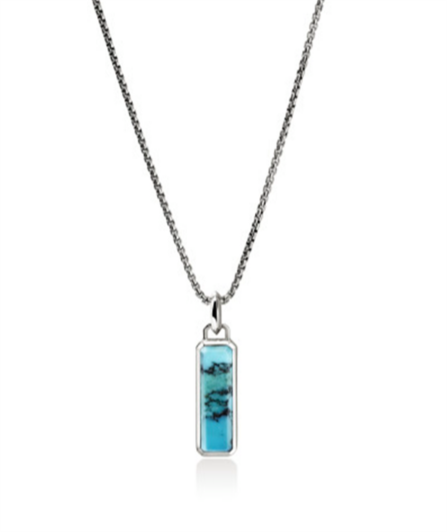 John Hardy Modern Talisman Turqouise Necklace