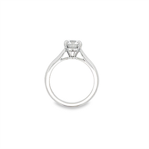 Estate Cartier Diamond Solitaire Ring