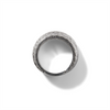 John Hardy Classic Chain Reclaimed Reticulated Silver 10.5mm Band Ring