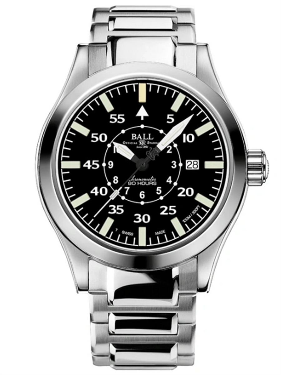 Ball Watch Engineer M Normandy 43mm Black Dial Stainless Steel Automat