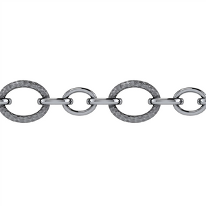 Gabriel & Co. Silver 925 Sterling Silver Toggle Link Chain Bracelet