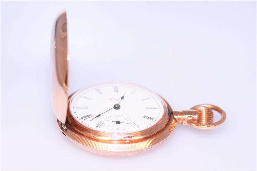 Estate Yellow Gold Elgin Pocket Watch