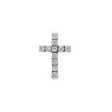 Diamond Cross Lapel Pin