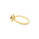 Ruby 14 Karat Yellow Fashion Ring