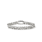 Sterling Silver 7mm Curb Link Bracelet With Pusher Clasp John Hardy Si