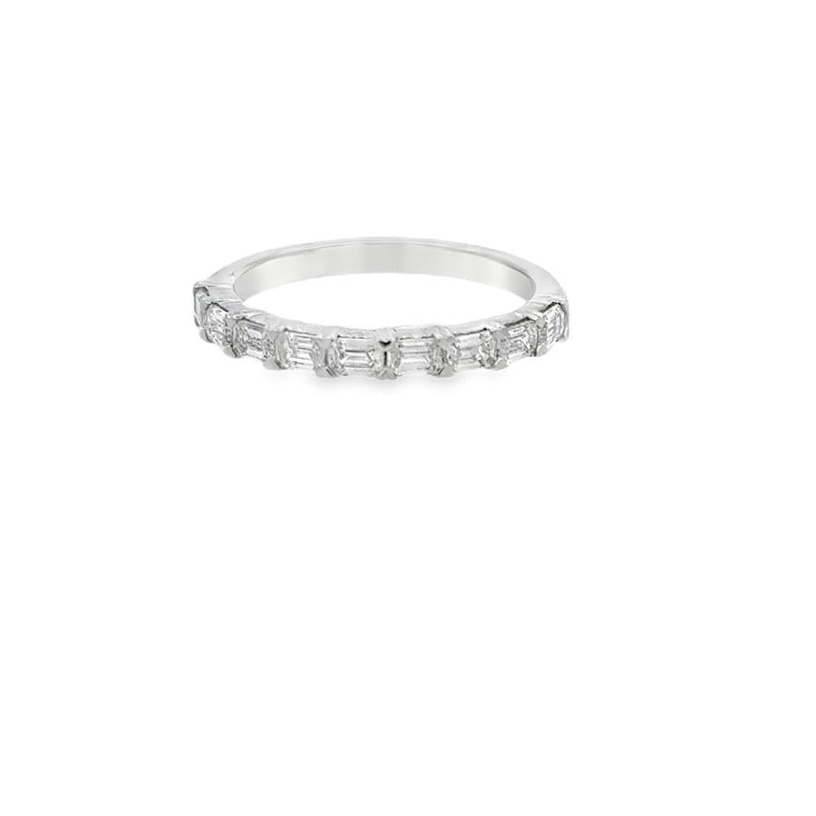 Lady's White Platinum Half Anniversary Diamond Wedding/ Anniversary Ba