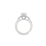 Ritani Oval Diamond Engagement Ring