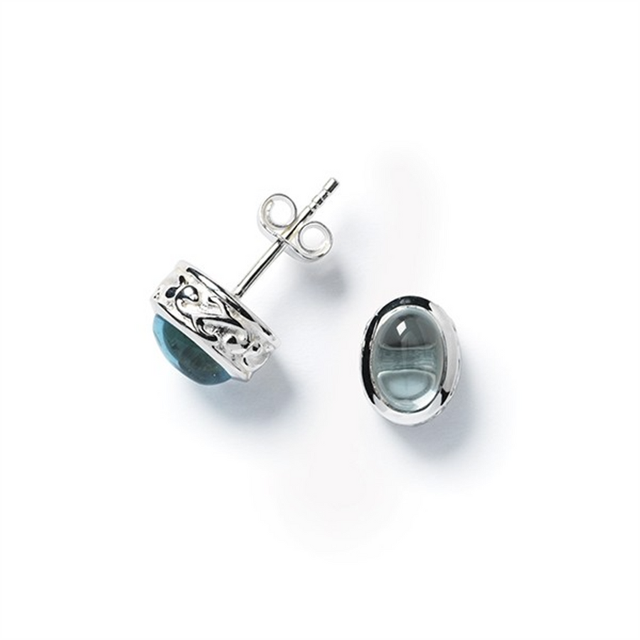 Southern Gates Mary Blue Topaz Earrings
