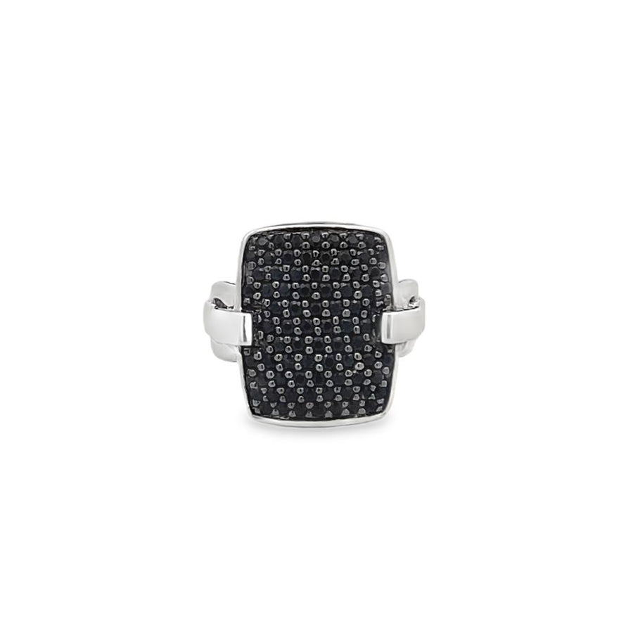 John Hardy Black Sapphire Lava Cocktail Ring