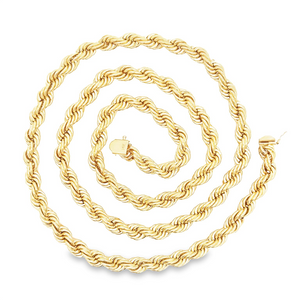 Estate Hollow Rope Chain