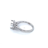 Lady's White 18 Karat Ring