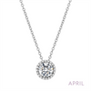 Lafonn April Birthstone Necklace