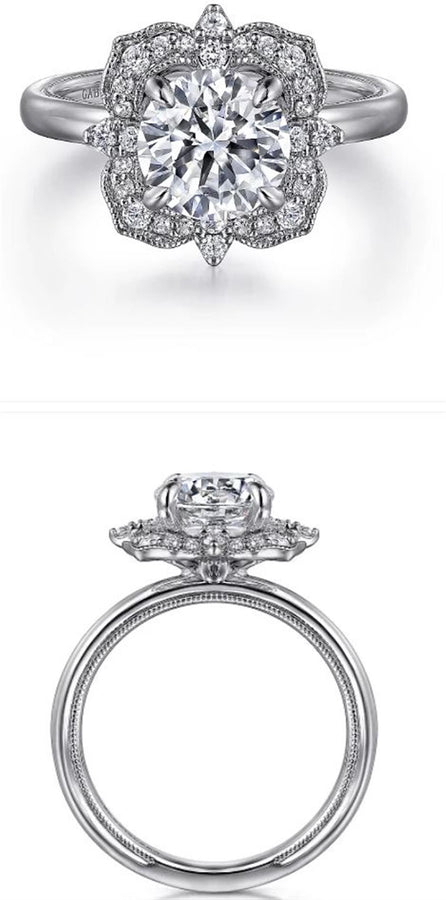 Diamond Semi-Mount Ring