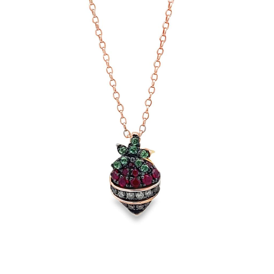 LeVian Godiva Strawberry Pendant