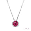 Lafonn July Birthstone Necklace