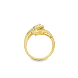 Estate Freeform Diamond Ring