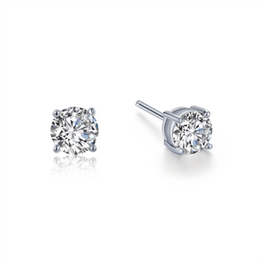 Lafonn 1.5 CTW Solitaire Stud Earrings