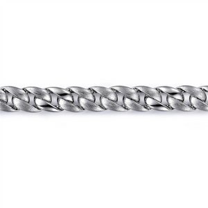 Gabriel & Co. Men's 925 Sterling Silver Cuban Link Chain Bracelet