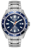 CITIZEN Eco-Drive Quartz Dive Mens Watch Stainless Steel