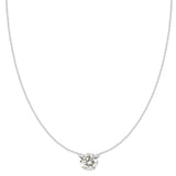Lady's Adjustable Solitaire Diamond Necklace