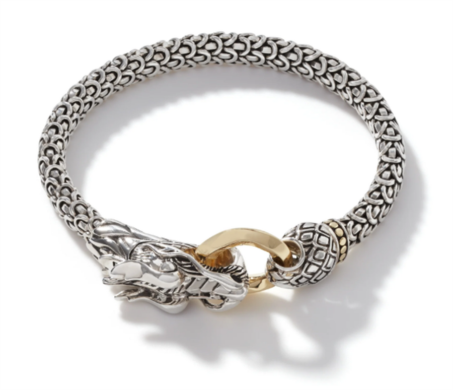 John Hardy Two-Tone Naga Heritage Dragon Bracelet