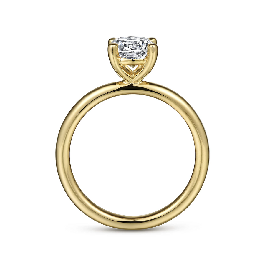 Gabriel & Co. Lark - Round Solitaire Engagement Ring Mounting