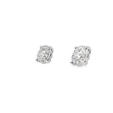 Cluster Style Diamond Earrings