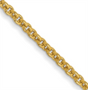 14 Karat Yellow Gold Cable Link Chain