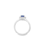 Tanzanite 14 Karat White Fashion Ring