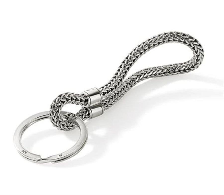 John Hardy Sterling Silver Icon Key Chain