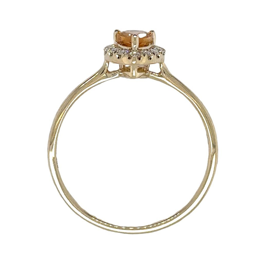 Citrine 14 Karat Yellow Fashion Ring
