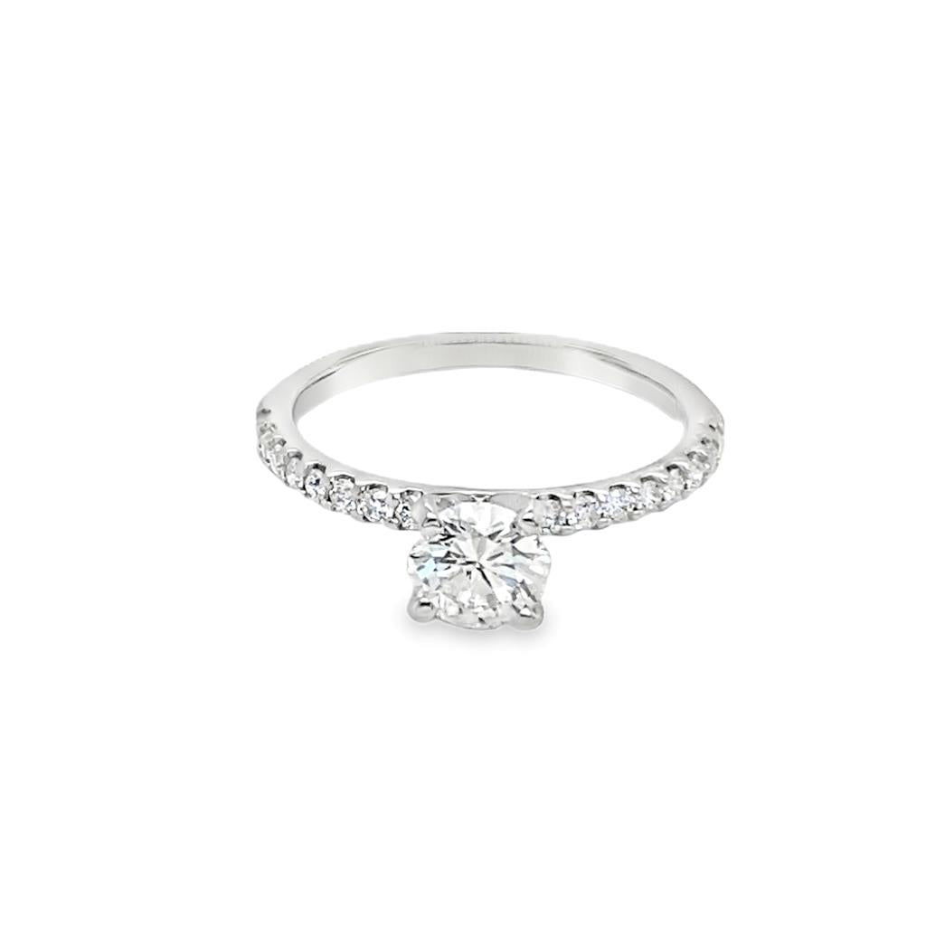 Round Diamond Engagement Ring
