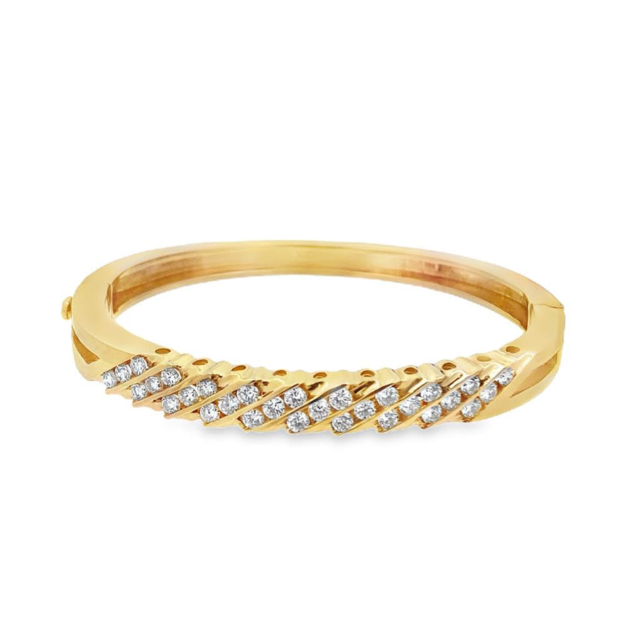 Diamond Bangle Bracelet
