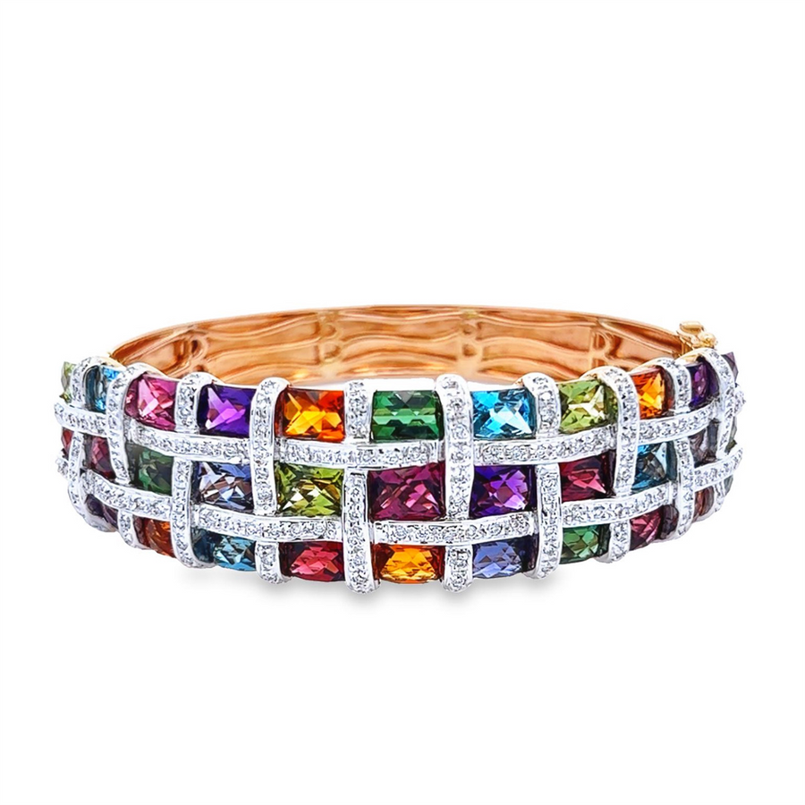 Estate Bellarri Mosaic Bangle