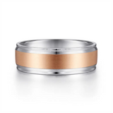 Gold Wedding Bands  -  Men'